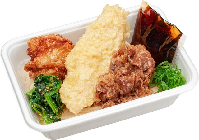 肉三昧うどん弁当