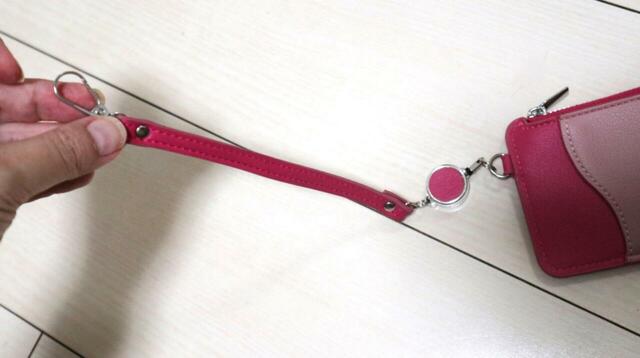 【3COINS バイカラーフラグメントケース】ナスカンパーツを外しても使えます