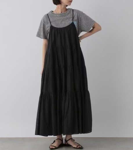 【ローリーズファームのワンピース・サロペット人気ランキング 7位】「コットンボイルサマードレス」8,800円（税込）