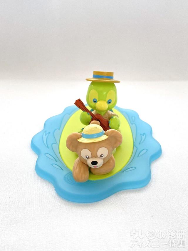  ダッフィー&フレンズのサニーファン「フィギュア」と「スーベニアコースター」