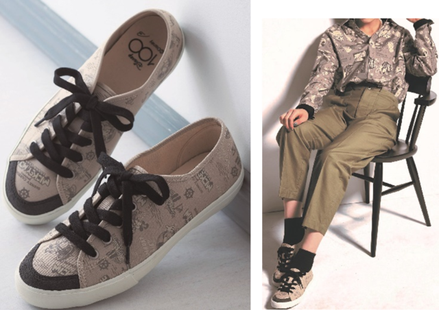 プリントスニーカー（Disney100）｜7,990円（税込）