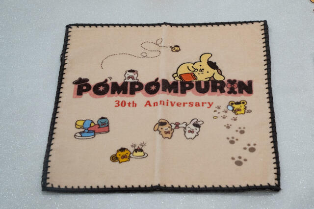 POMPOMPURIN 30th Anniversary タオル 990円