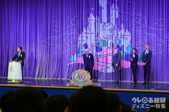 「東京ディズニーリゾート40周年“ドリームゴーラウンド”」オープニングセレモニー