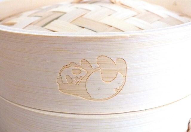 【カルディ　パンダナンダ蒸籠】パンダらしいコロコロした動き♪