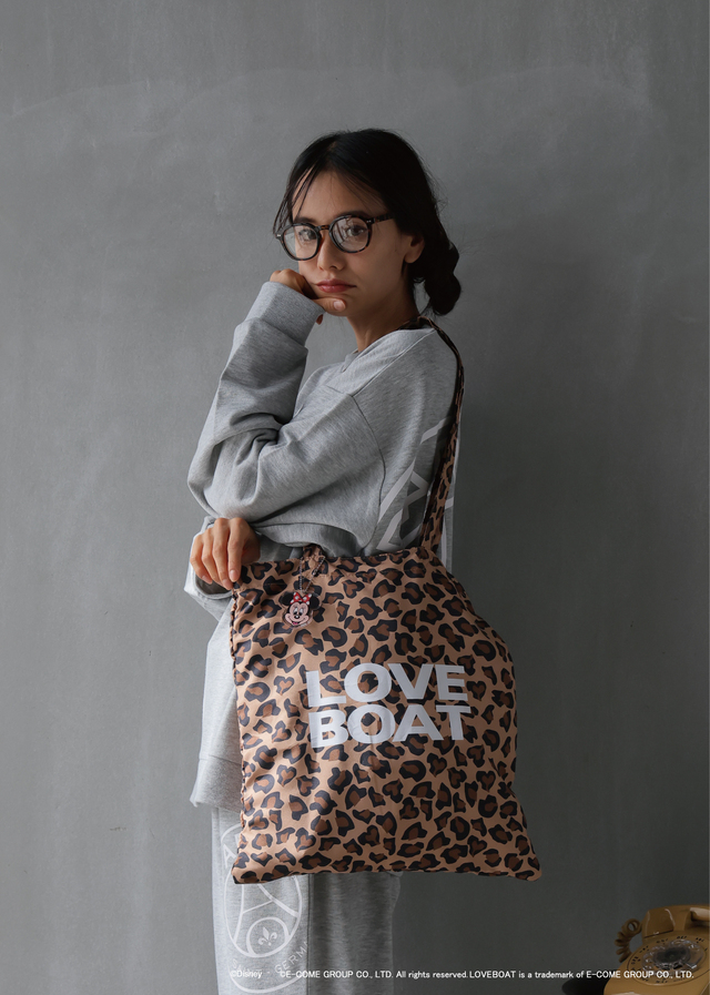 LOVEBOAT / Mickey&Minnie / LEOPARD Tote ¥3,190