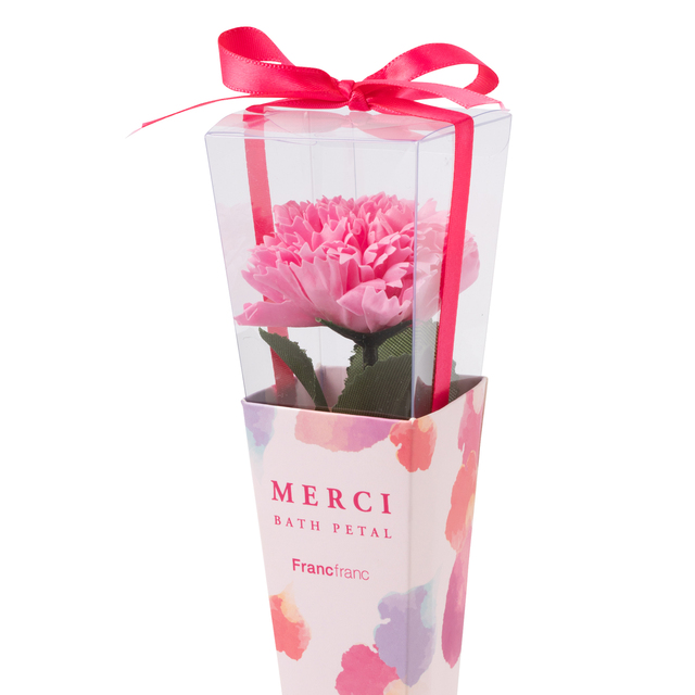 メルシー フラワーバスペタル一輪カーネーション