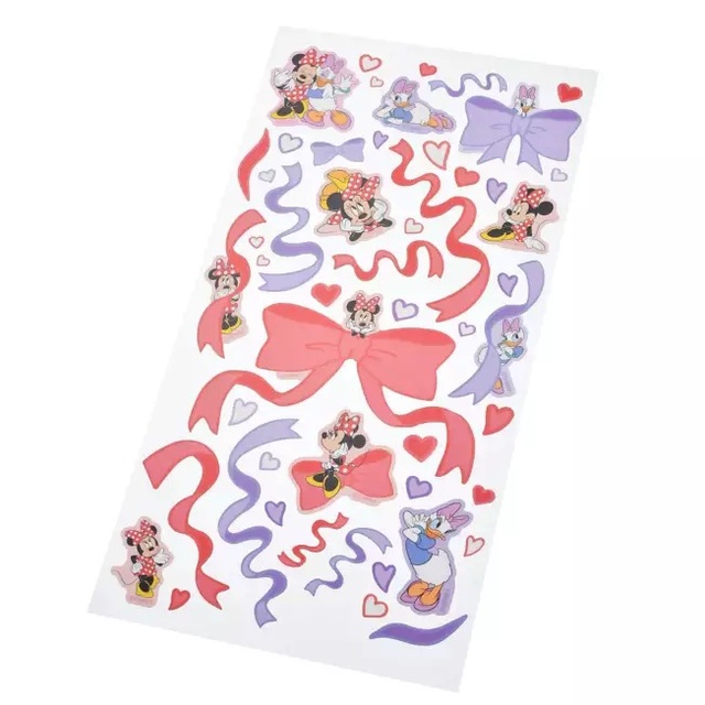 ミニー＆デイジー シール・ステッカー リボン Sticker Collection 350円