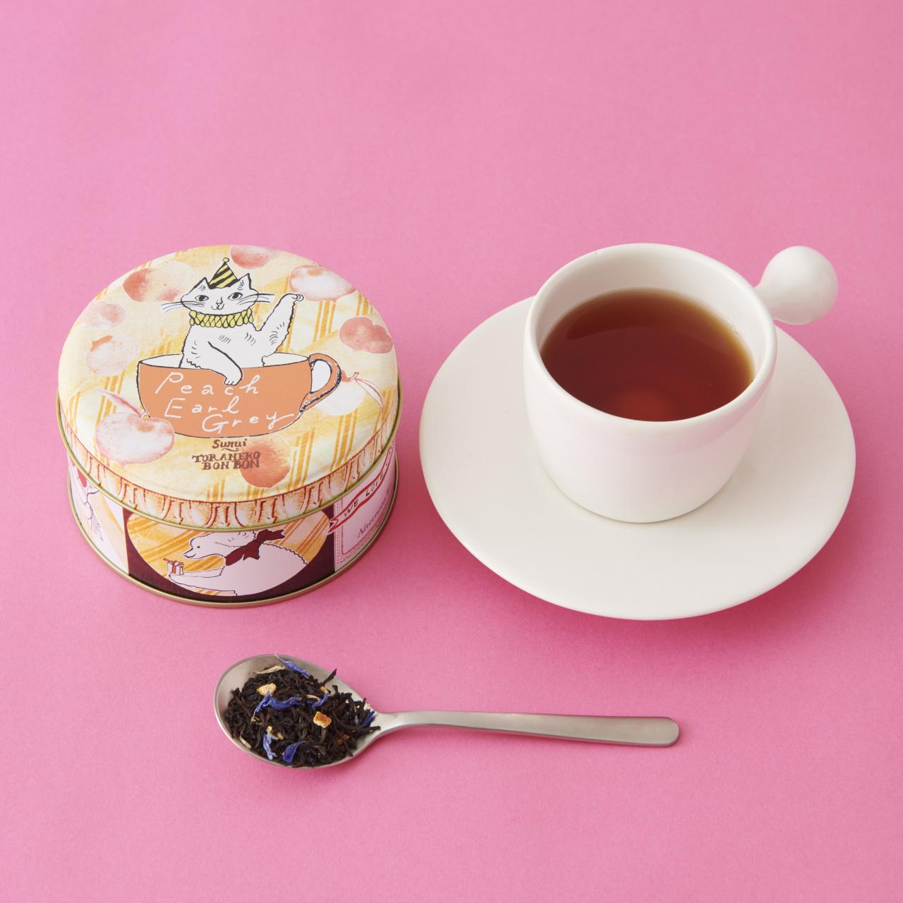 Afternoon Tea】「猫パッケージ」が可愛すぎる！“春限定紅茶と焼き菓子