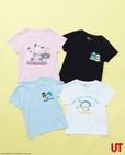 【ユニクロ「GIRLS サンリオキャラクターズ クロップドUT」¥990】サイズは100cmから160cmまでの展開で、100cmはオンラインストア限定での販売
