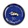 ミッキー＆ミニー トレイ WALT DISNEY World 50TH CELEBRATION 2,640円