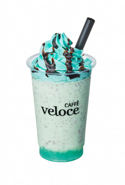 まぜまぜチョコミントシェイク”が美味しそう♪ ベローチェ新作