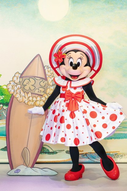 【ミニー】蜷川実花　バスタオル イマジニングザマジック 蜷川実花 ミニーマウス ワイドバスタオル 蜷川