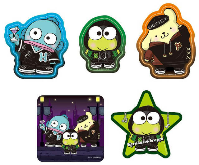 ダイカットステッカー賞｜Happyくじ『Sanrio characters Halloween 2024』