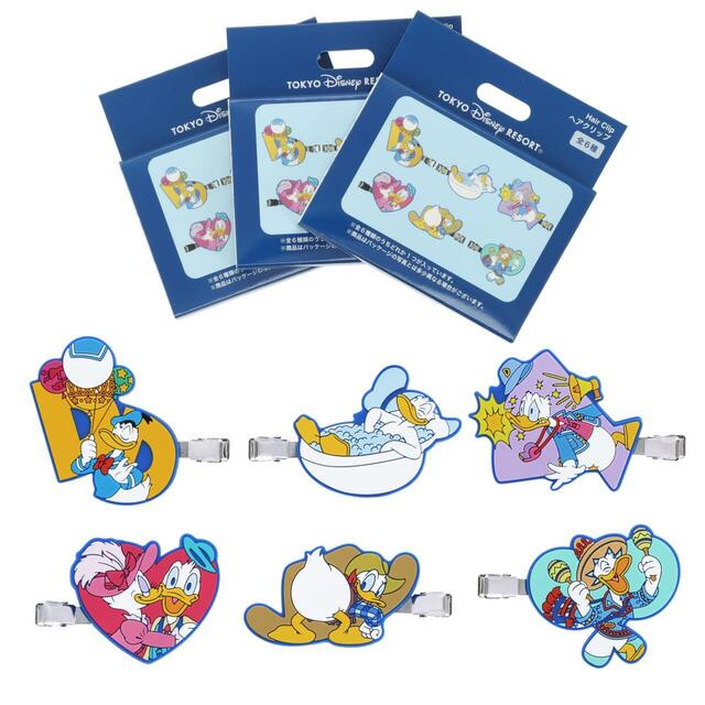 ヘアクリップ 900円|東京ディズニーリゾート ドナルドダック新作グッズ|販売店舗:東京ディズニーランド「ホームストア」、東京ディズニーシー「ヴィラ・ドナルド・ホームショップ」|発売日:2026年10月15日(木)