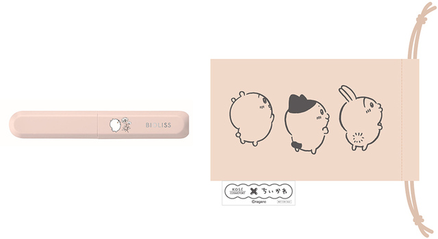 【コーセーコスメポート×ちいかわ】オリジナルグッズが当たるキャンペーン／「ビオリス前髪ホットビューラー+ケース」（A賞・50名）