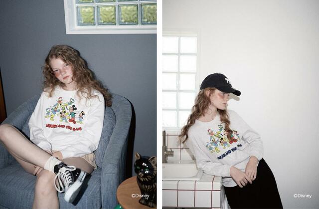 スウェットプルオーバー 9,900円｜CHAROLディズニーコレクション