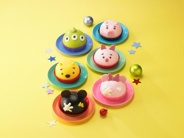 〈ディズニー〉６種のクリスマスアソートケーキ