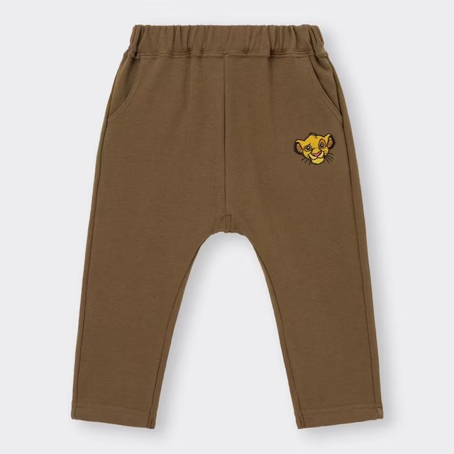 BABY(TODDLER)サマナルパンツ10分丈｜1,490円｜GUディズニー「101匹わんちゃん」「ダンボ」「ライオン・キング」キッズコレクション