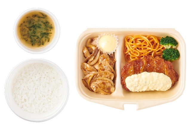 〔テイクアウト〕チキン南蛮としょうが焼の人気コンビ