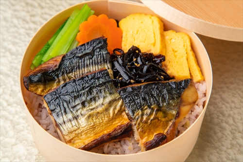 焼き鯖めし