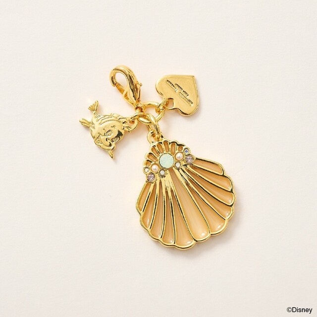 ファスナーチャーム 4,400円｜サマンサタバサプチチョイス『リトル・マーメイド』コレクション