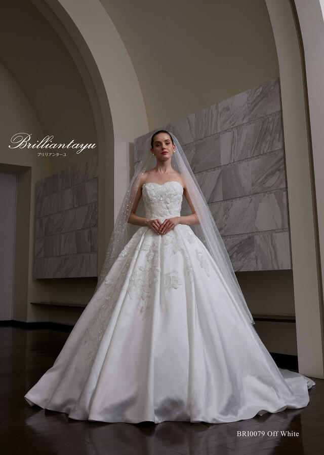 「Brilliantayu （ブリリアンターユ）」新作ウェディングドレス　BRI-0079_OffWhite