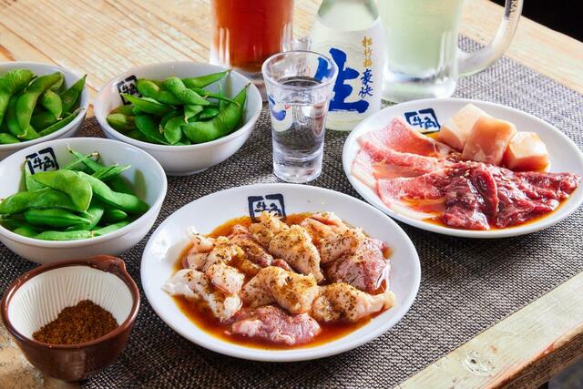「焼肉酒場セット」―黒MIX【牛角の『焼肉酒場セット』がパワーアップ!】