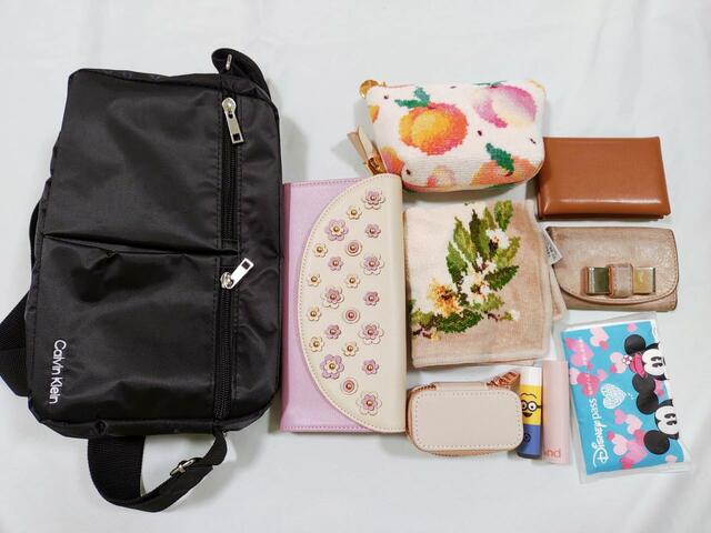 【Calvin Klein（カルバン・クライン）ショルダーバッグ】見た目以上にたくさん入る