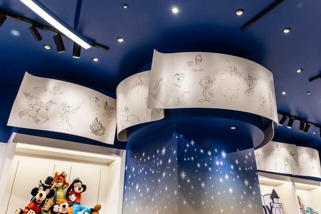 【ディズニーストア 太田イオンモール店】お店のデザイン