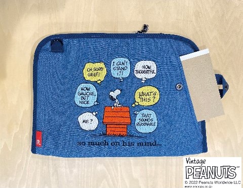 【スヌーピー】IP.Pimotte.PEANUTS-8E(Sax/Navy)　各5,940 円（税込）