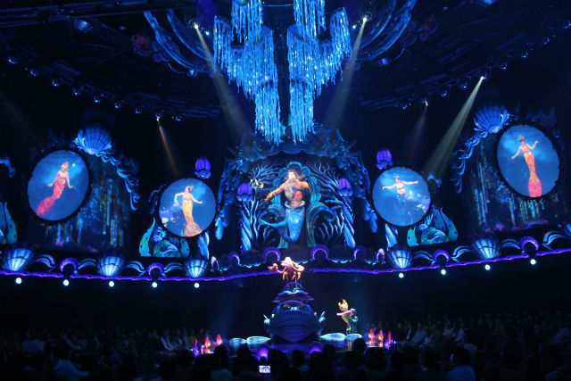 マーメイドラグーンシアター「キング・トリトンのコンサート」／東京ディズニーシー ©Disney