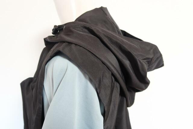 【ワークマン レディースアクティブセットアップ】ちょうど良いボリュームのフードです