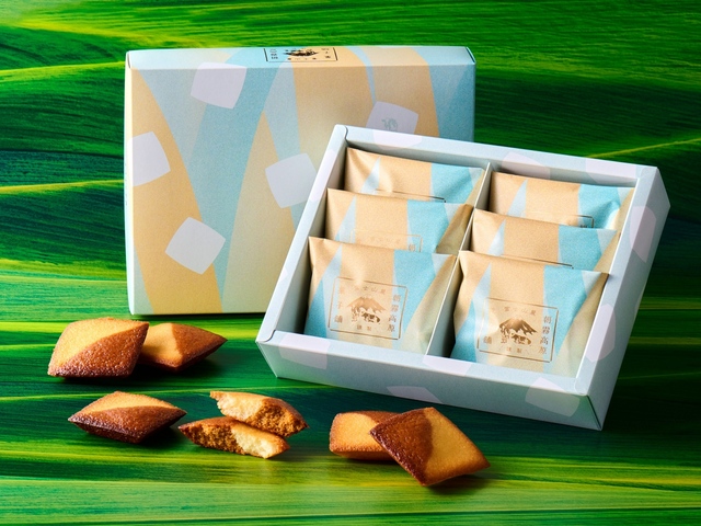 【朝霧高原菓子舗】「あさぎり牛乳 ダブルチーズフィナンシェ」6個入 1,320円