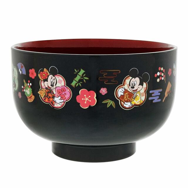お椀 1,300円｜お正月スペシャルグッズ｜東京ディズニーリゾート40周年“ドリームゴーラウンド”｜発売日：2023年12月1日（金）｜販売店舗：東京ディズニーランド「ディズニー＆カンパニー」、東京ディズニーシー「エンポーリオ」
