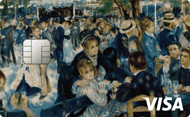 【Nudge 絵画コレクション】ルノワール「ムーラン・ド・ラ・ギャレット」