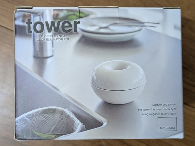 【山崎実業　コバエ ＆ 消臭ポット】紹介したトラップは「ショウジョウバエ」向けであり「チョウバエ」や「キノコバエ」にはあまり効果がないそうです