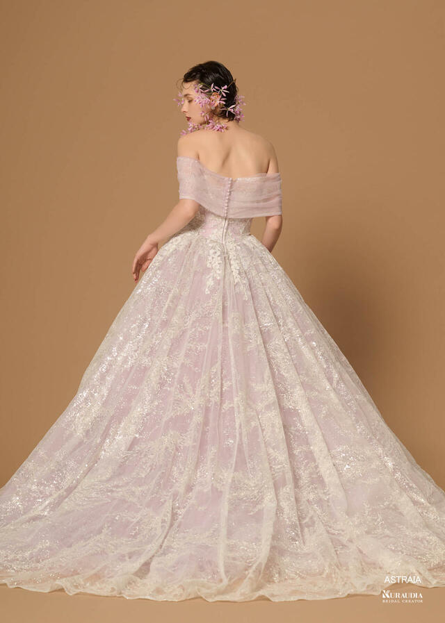 「Irida maison（イリーダメゾン）」新作ウェディングドレス　IM-0035_Pink