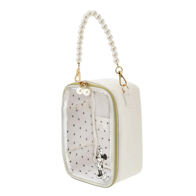 ミニー ポーチ ストラップ付き クリア窓 ときめいて 2,900円