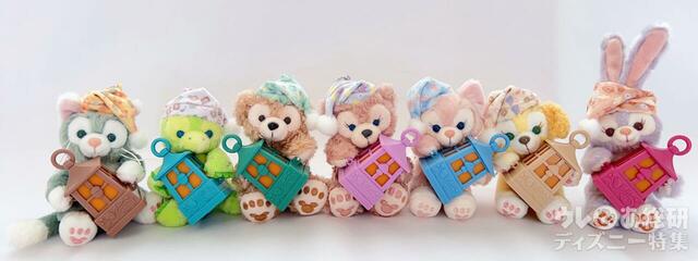 「ダッフィー＆フレンズのフォールズ・サウンド・インビテーション」ぬいぐるみチャーム