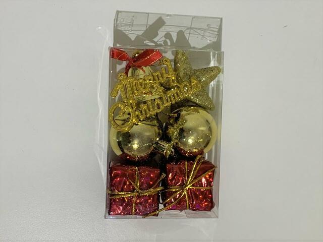 Watts「MIXオーナメント6P GD」価格￥110（税込）