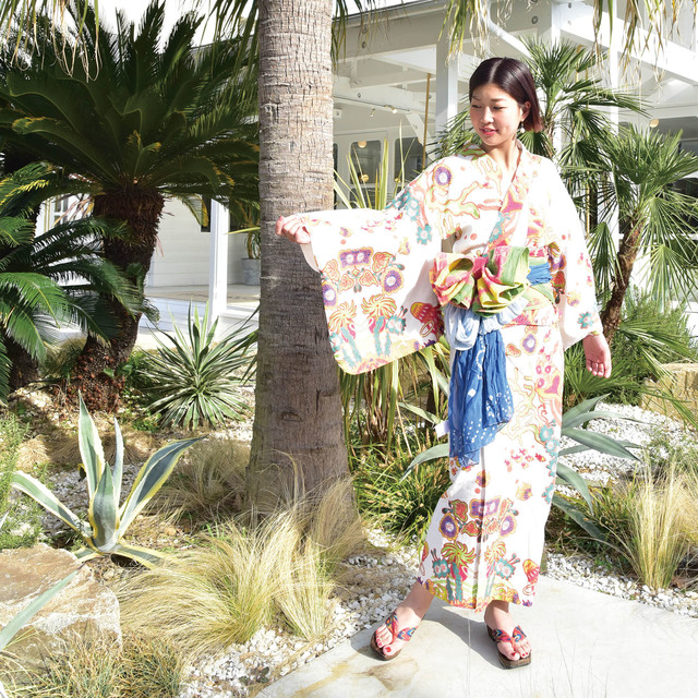 一人で着られるセパレート浴衣