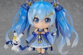 ふあぁ…おねむ顔が超かわいい！「ねんどろいど 雪ミク Twinkle Snow Ver.」発売決定、サンプル写真解禁