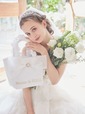 【Maison de FLEUR】パールレースオーガンジーリボントートSバッグ　￥5,800