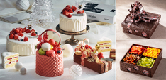 「クリスマスケーキ2025」<期間:2025年10月10日~12月20日>【【ヒルトン東京お台場】2025年クリスマスケーキ予約受付中!今年は厳選素材を使った“5万円の至高のケーキ”や“王道ショートケーキ”など、全4種が登場!】