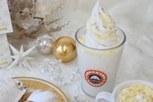 【サンマルクカフェ】クリーミーな飲み口の「パールホワイト スノーチョコレートスムージー」