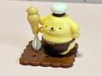 小物は泡立て器のステッキで、先端にはプリンのお顔のシルエットモチーフがついています。細部まで抜かりなくかわいいのが、さすがサンリオ食玩！【チョコサプ サンリオキャラクターズ】