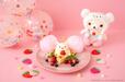 「コリラックマのいちごわっふる」＜税込1,590円＞【「KORILAKKUMA 20th ANNIVERSARY CAFE」が期間限定オープン】
