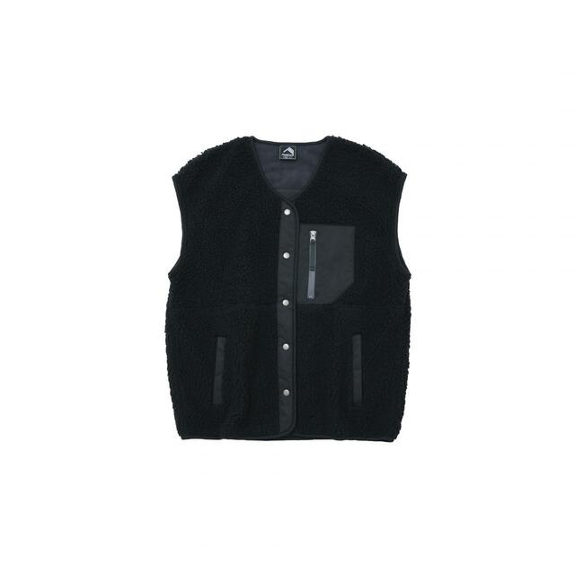 デタッチャブルボアフリースジャケット 袖着脱仕様可能でベストに変身