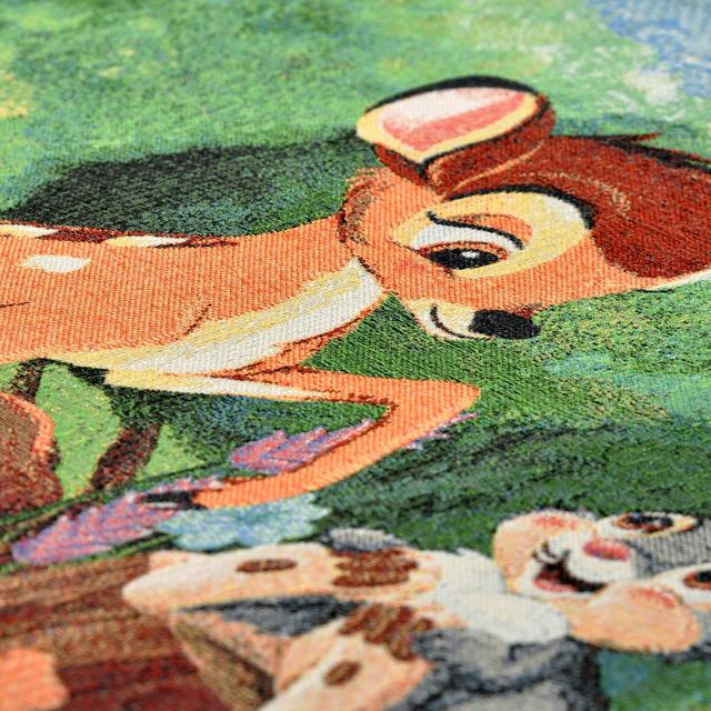 バンビ、とんすけ、フラワー マット Bambi 80years 4,180円
