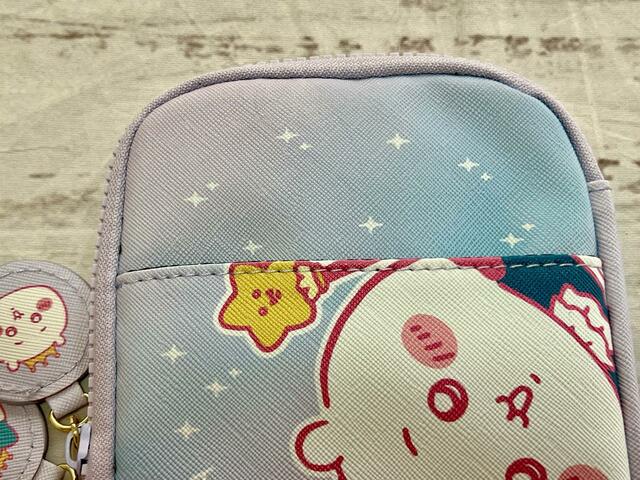 バックにはA6サイズが入るポケット付き